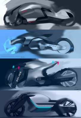 BikeIncept pt2-概念摩托车设计