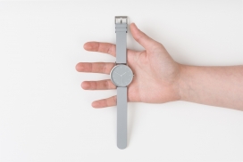 K-Series Watch-一个简约的K系列腕表设计-有弹性和丝绸般的质感