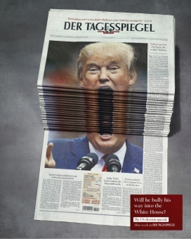 我们的国家队，他们真的战无不胜吗？Verlag Der Tagesspiegel GmbH报刊平面广告