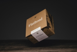 挪威优雅FLATBROD大饼包装-具有简单的外观，但整体感觉是高品质产品之一