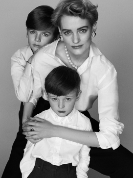 戴安娜公主与她的2个儿子-Vogue西班牙