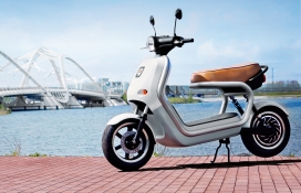 Q-scooter电动摩托车设计