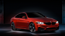 BMW M4-红色宝马M4