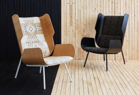 Gus * Modern x Pendleton毛纺厂合作推出第二款椅子系列