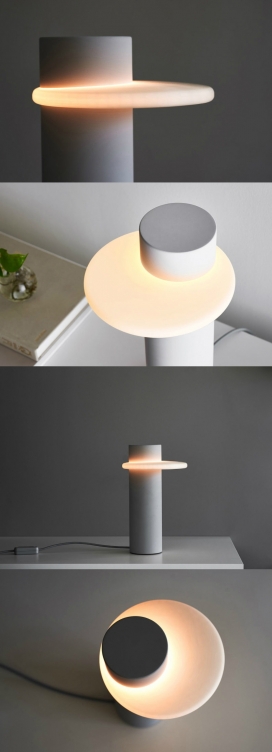Filippo Mambretti为Gantri设计了Dulce台灯