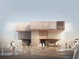 2020迪拜世博会波兰馆脱颖而出 -建筑灵感来自飞翔鸟群
