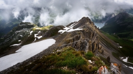 高清晰雪山山顶壁纸