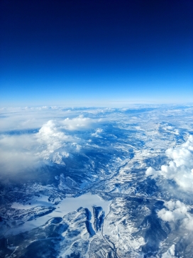 蓝色冰川岛