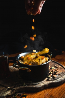 枸杞炖老鸭美食壁纸