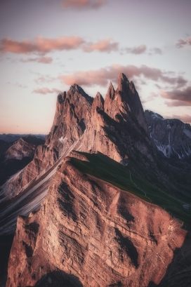 壮观的大山美景