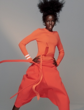 Adut Akech-英国版Vogue