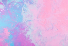 粉红蓝紫抽象液斑