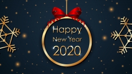 新年快乐-2020贺岁海报素材