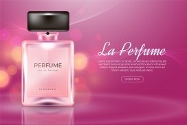 PERFUME化妆品素材广告