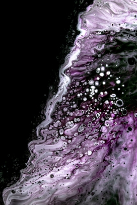 紫色液体抽象图