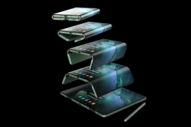 三星Galaxy Z Fold Tab两部分折叠屏手机