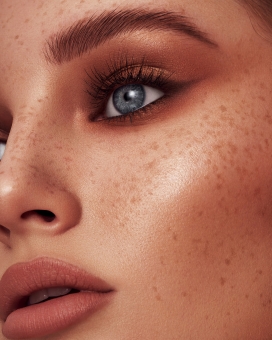 Skin & Freckles-雀斑女郎肌肤修图