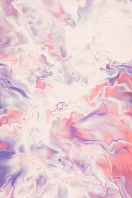 粉红色浪漫的褶皱型液体图
