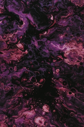 紫色液体圈圈图片