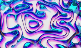 质感液体流体抽象美图