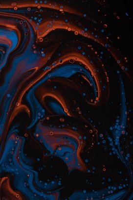 抽象斑斓液态花纹图