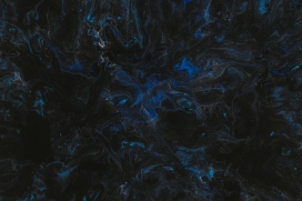 蓝色细沙液态纹理抽象图