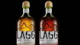 传递传统故事的LAGG拉格苏格兰威士忌包装设计