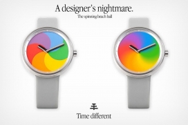将设计师噩梦变成一款有趣、充满活力的时计手表