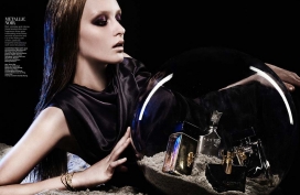 法国知名国际香水商业女人摄影广告