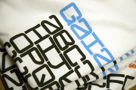 欧美T恤全棉休闲衣服字体设计印刷欣赏