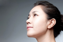 韩国2010完美清爽女性肌肤头部图片欣赏