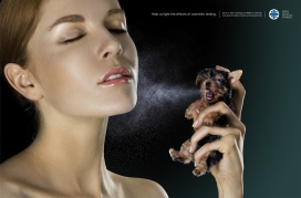 ENPA国家动物保护机构创意平面宣传广告