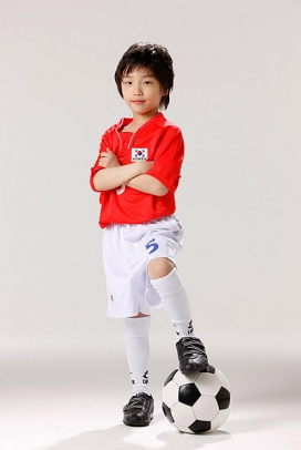 2010世界杯韩国儿童足球队图片