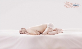 美国Graco固瑞克阿梦婴儿床广告-当你的宝宝睡你像婴儿一样睡觉。