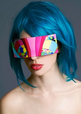 意大利Ralph Lagoi e Kate Lace口罩，眼罩，盔甲，盾牌创意摄影