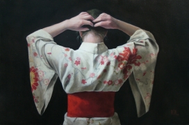 欧美Paintings - Kimonos日本民族风味绘画-和服