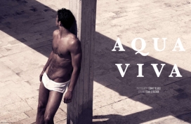 美国Aqua Viva美诱男性内裤艺术摄影