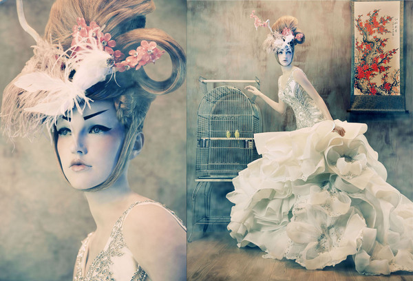 日本AMATO HAUTE COUTURE彩妆艺术人像-欧莱凯设计网