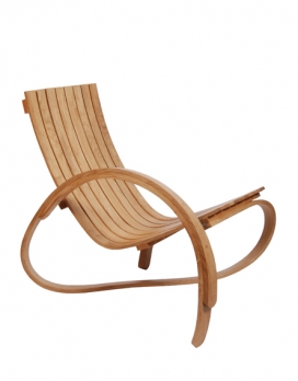 欧美Tom Raffield Arc Chair木椅子工艺设计
