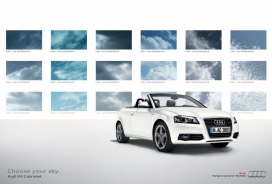 2011奥迪汽车平面广告-选择你的天空