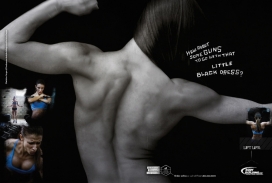 美国Bodybuilding.com平面广告