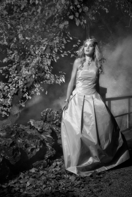 意大利Princess Bride公主新娘黑白摄影