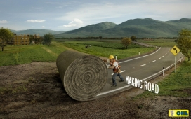 OHL Highway Concessions地毯公路平面广告