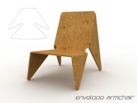 胶合板木材椅子