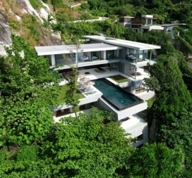 泰国的设计-设想架构的别墅