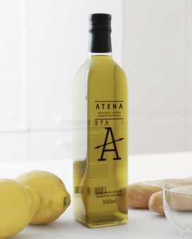 俄罗斯Atena橄榄油包装设计