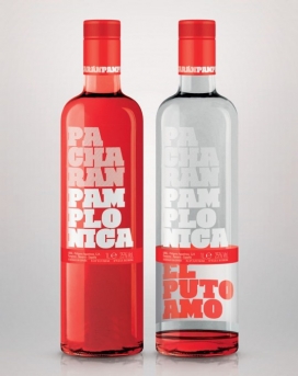 西班牙Pacharán Pamplonica酒包装