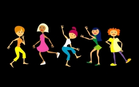 https://www.2008php.com/手舞足蹈！高清晰儿童卡通跳舞娱乐壁纸