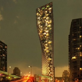 丹麦建筑师-温哥华市中心的150米高的摩天大楼的建议