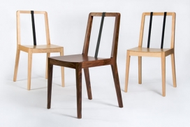 墨西哥设计-胡桃木胶合板椅子设计